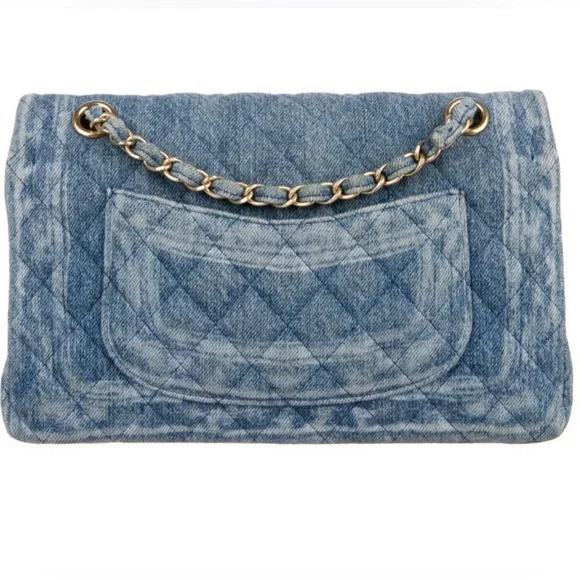 Chanel Classic 💙💙 Denim Flap Bag - exclusive collector piece!! ❌SOLD❌ - Picture 6 of 7